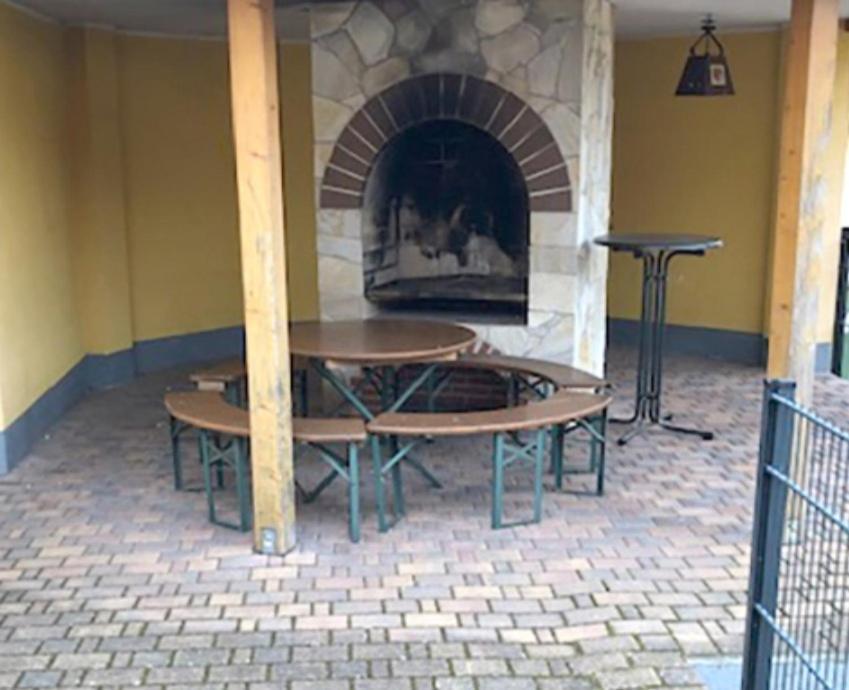 Pension Zum Lindenwald Colbitz Esterno foto
