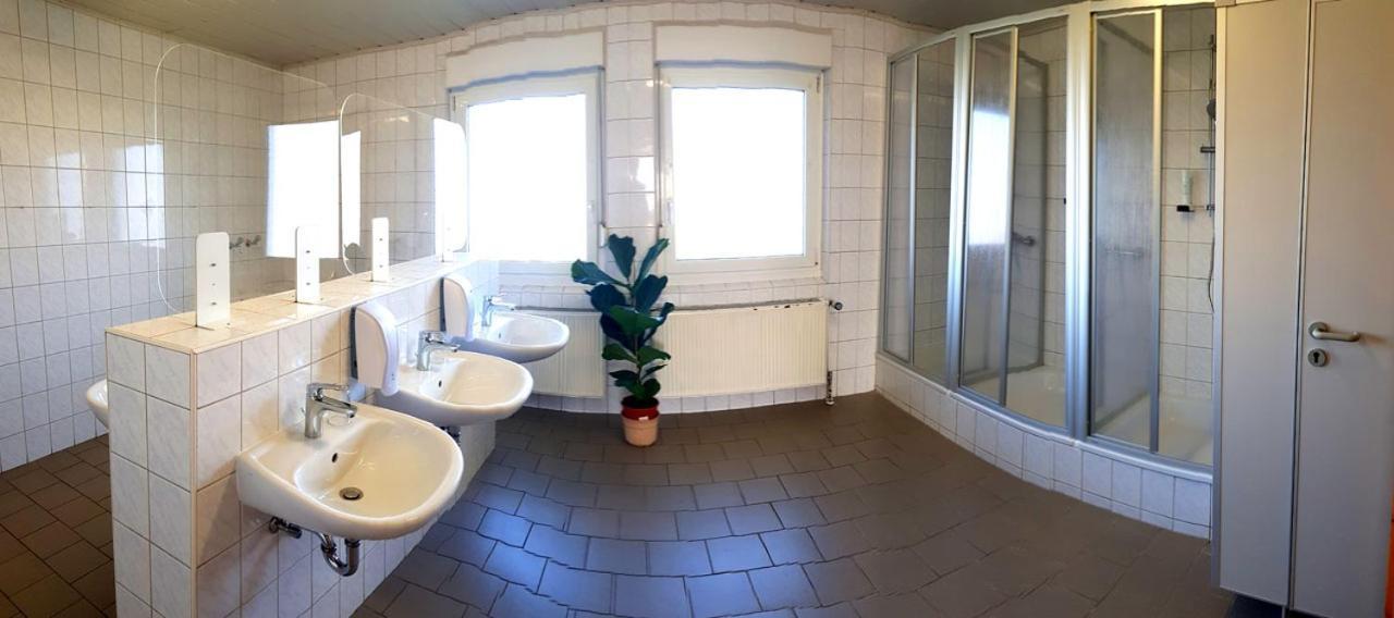 Pension Zum Lindenwald Colbitz Esterno foto