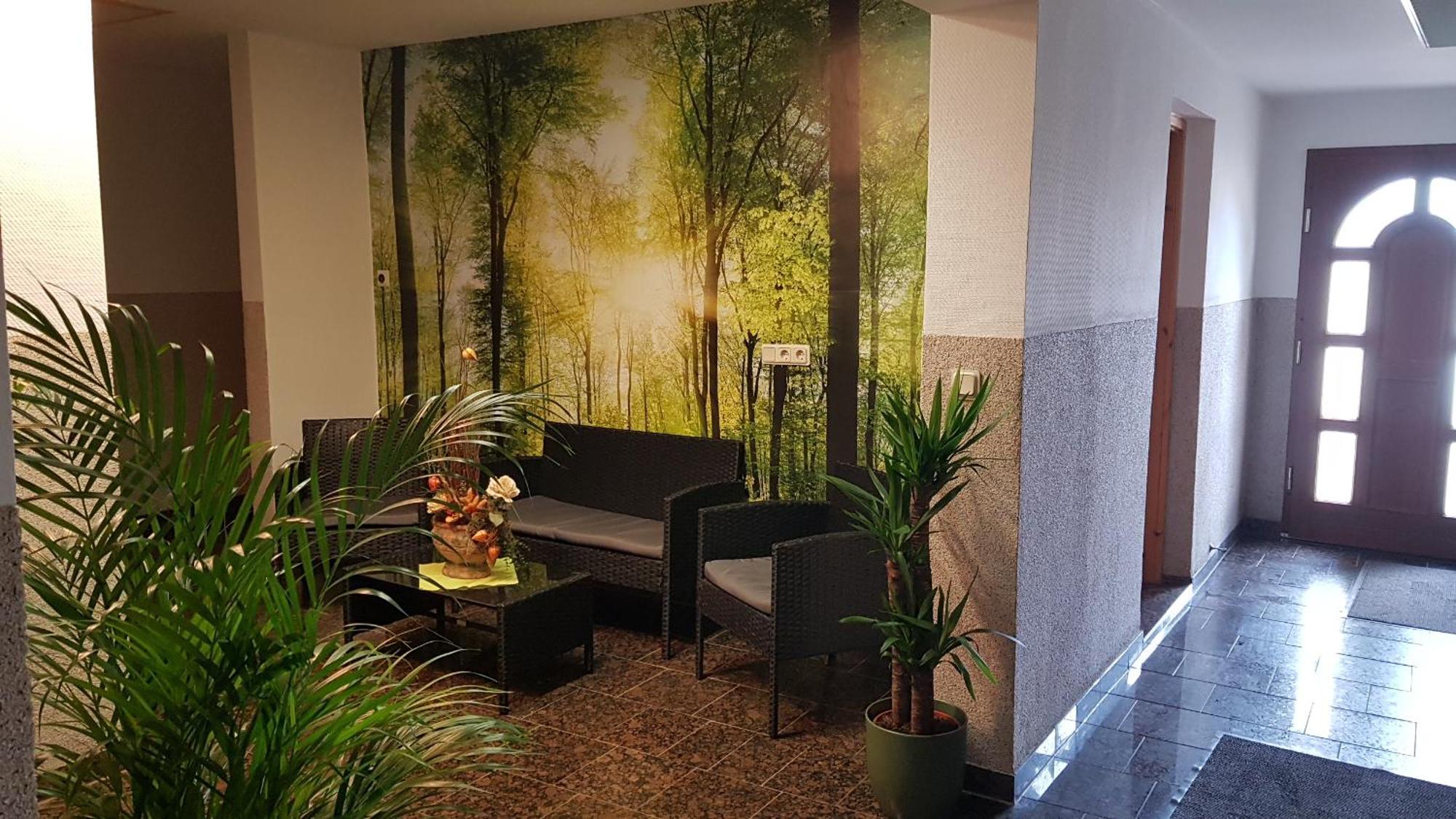 Pension Zum Lindenwald Colbitz Esterno foto